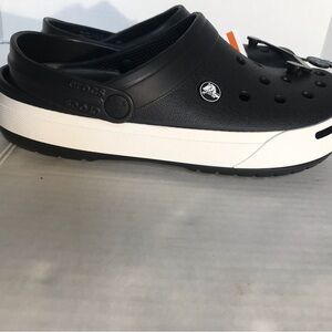 Crocs Classic Clog-  Black and White- Brand New with Tags- Size W8/M6- Unisex-